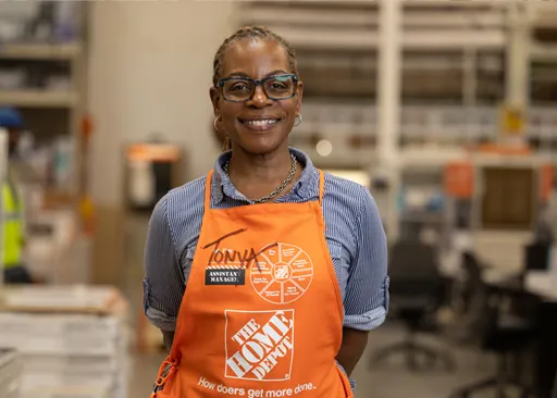 Retail management associates leading teams and providing excellent customer service.